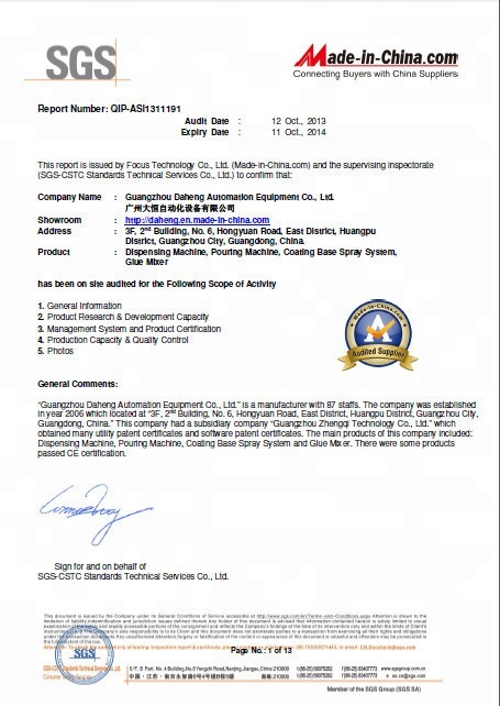 Équipement de distribution de colle à base d'époxy-silicone AB 6