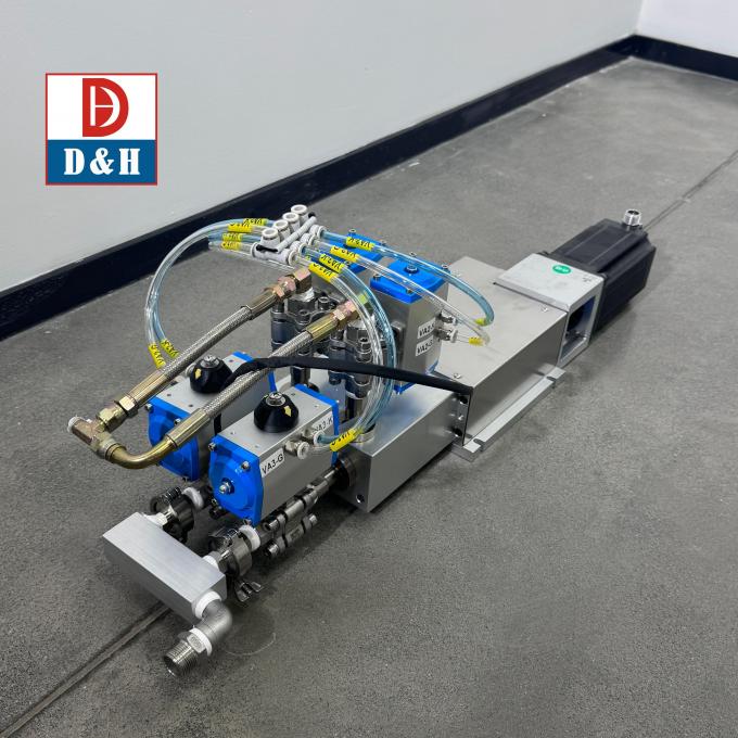 Équipement de distribution de colle à base d'époxy-silicone AB 4