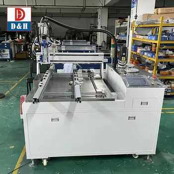 Machine de pompage à résine à action électrique verticale haute précision